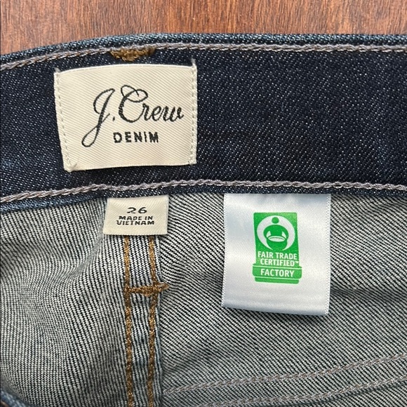 J. Crew Women’s 9” Billie Demi Boot Crop Denim Jeans, Size 26 - Picture 2 of 13